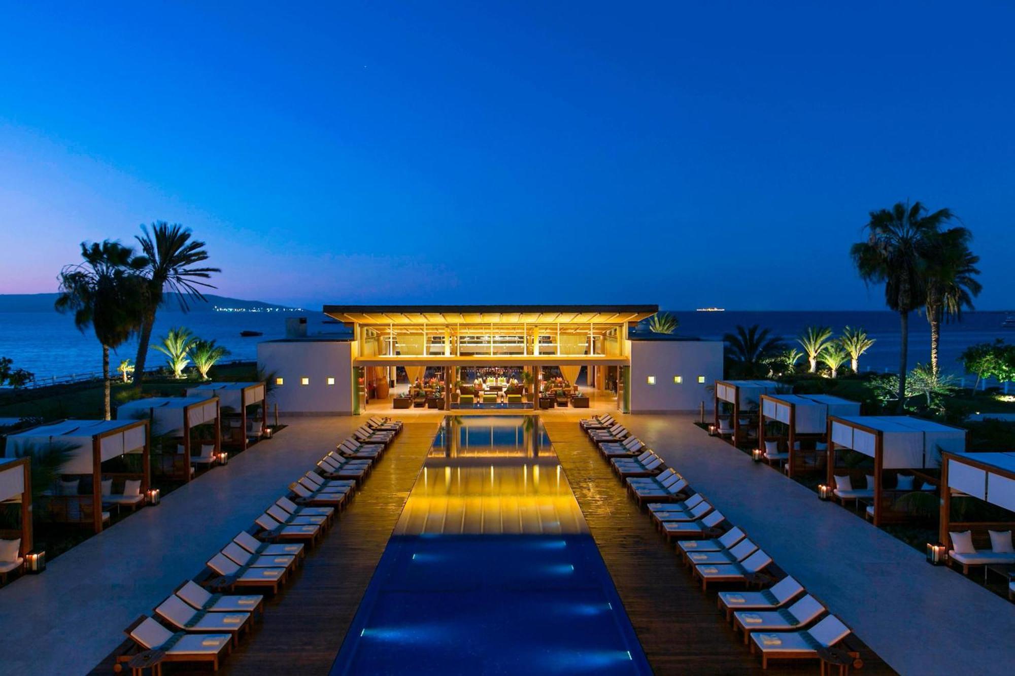 Hotel Paracas, A Luxury Collection Resort, Paracas Ngoại thất bức ảnh The beach club at the resort